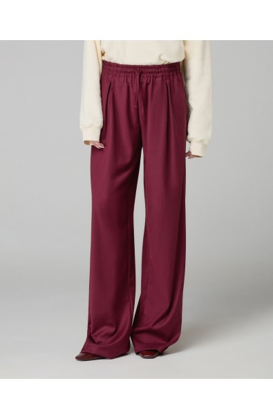 Pantalón oversize Burdeos