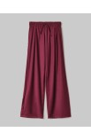 Pantalón oversize Burdeos