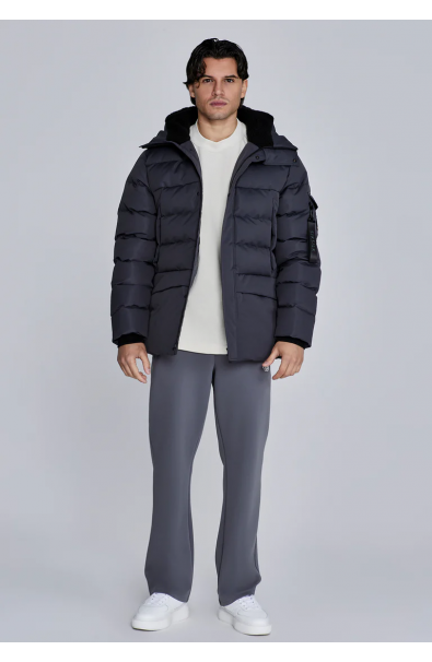 GREY PARKA