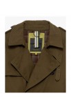 Double breasted trench coat