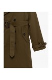 Double breasted trench coat