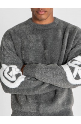 GREY KNIT