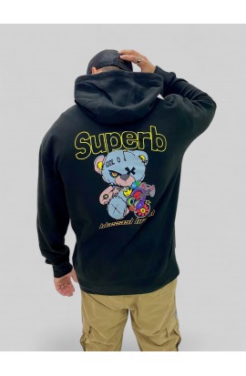 SUPERB HOODIE BLACK