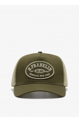 Patch Trucker Cap Army Green