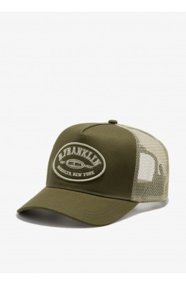 Patch Trucker Cap Army Green