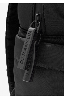 Multi-Pocket Nylon Backpack Black