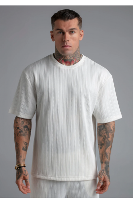 TEXTURED T-SHIRT