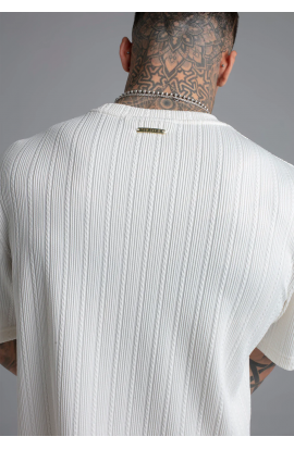 TEXTURED T-SHIRT