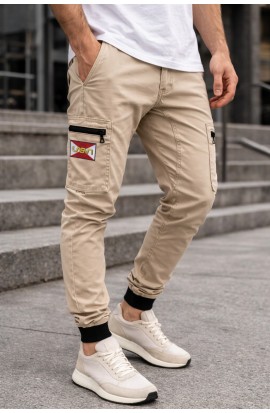 RESERVA JOGGER RED BEIGE