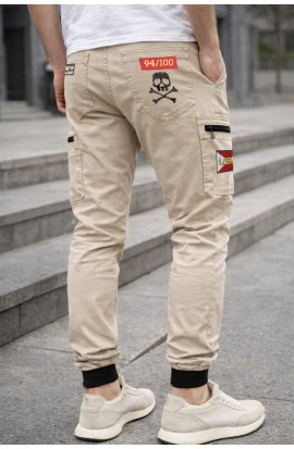 RESERVA JOGGER RED BEIGE