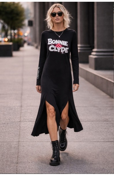 BONNIE&CLYDE gris oscuro