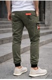 Jogger cargo Lasal RED kaki