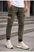 Jogger cargo Lasal RED kaki