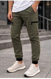 Jogger cargo Lasal RED kaki