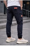 Jogger cargo RED denim